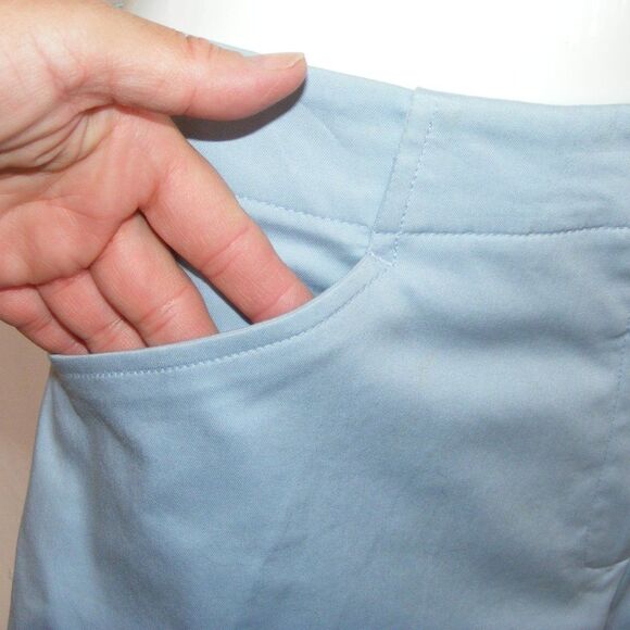 new Nike Golf Shorts, 14, Light Blue, Zipper/Clasp, Pockets, stretch - Picture 4 of 16